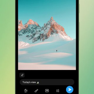 أرسل الصور بجودة أعلى