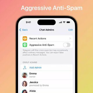 Anti-spam agressif.