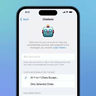 Chatbots pour les entreprises. Les entreprises peuvent connecter à leur compte un bot Telegram q...