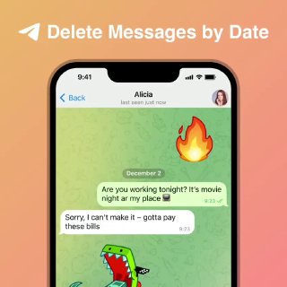 Delete Messages by Date.