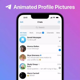 Animated Profile Pictures.