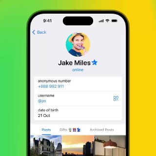 Default Profile Tab.